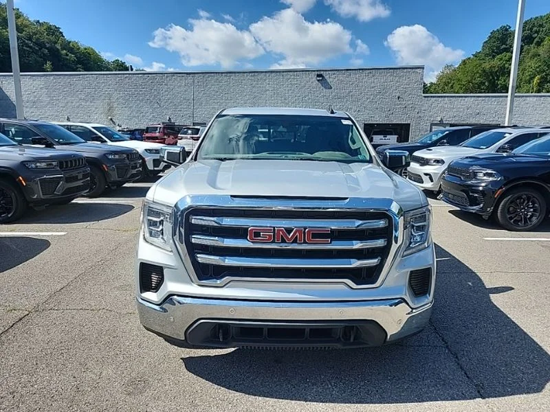 Used 2021 Silver GMC SLE image 2