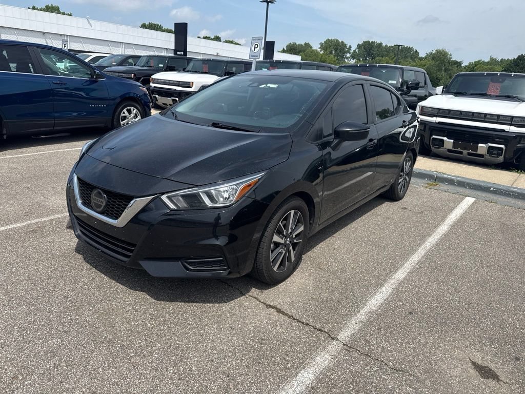 Used 2021 Black Nissan SV Xtronic CVT image 3