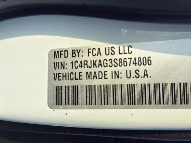 Used 2025 White Jeep Altitude X 4x4 image 14