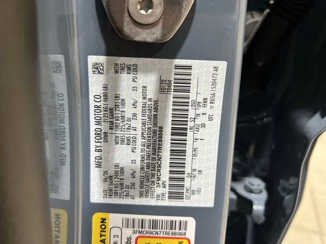 New 2026 Azure Gray Metallic Tri-Coat Ford Outer Banks® image 29
