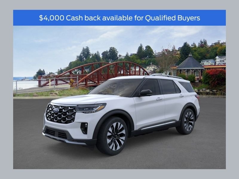 New 2026 White Ford Platinum image 1