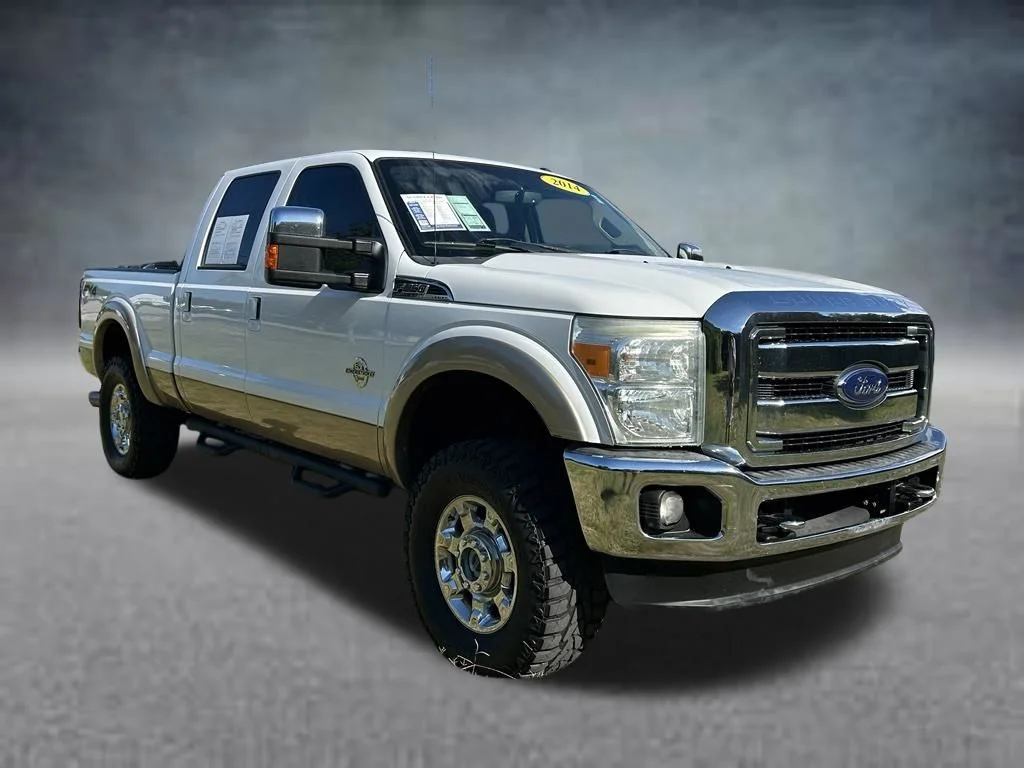 Used 2014 Oxford White Ford Lariat image 3