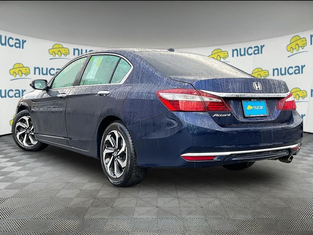 Used 2017 Obsidian Blue Pearl Honda EX image 4