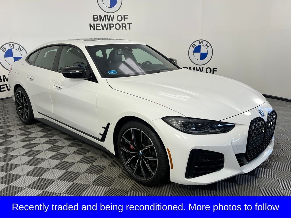 Used 2023 White BMW 430i Gran Coupe image 1