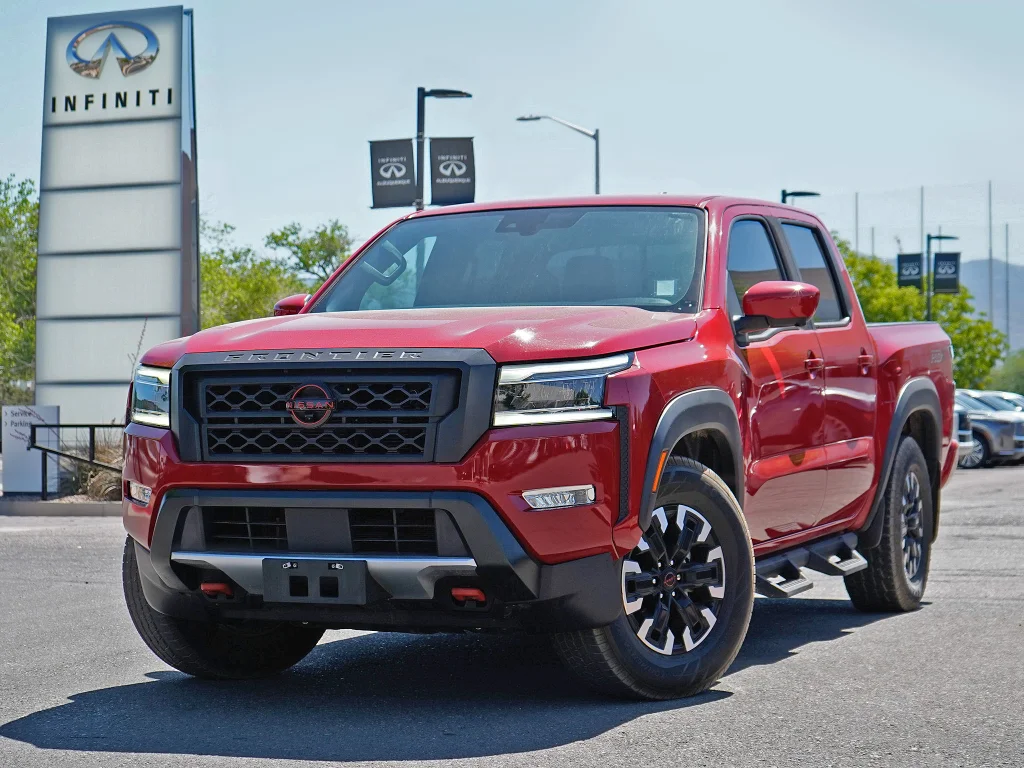 Used 2022 Red Alert Nissan PRO-X image 1