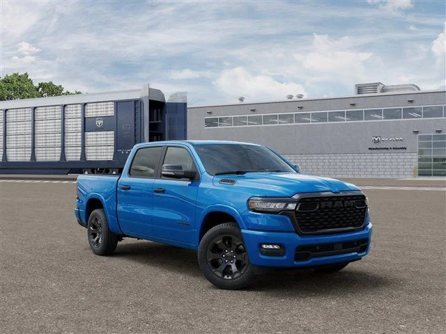 New 2026 Hydro Blue Pearl-Coat Exterior Paint RAM Big Horn/Lone Star image 36