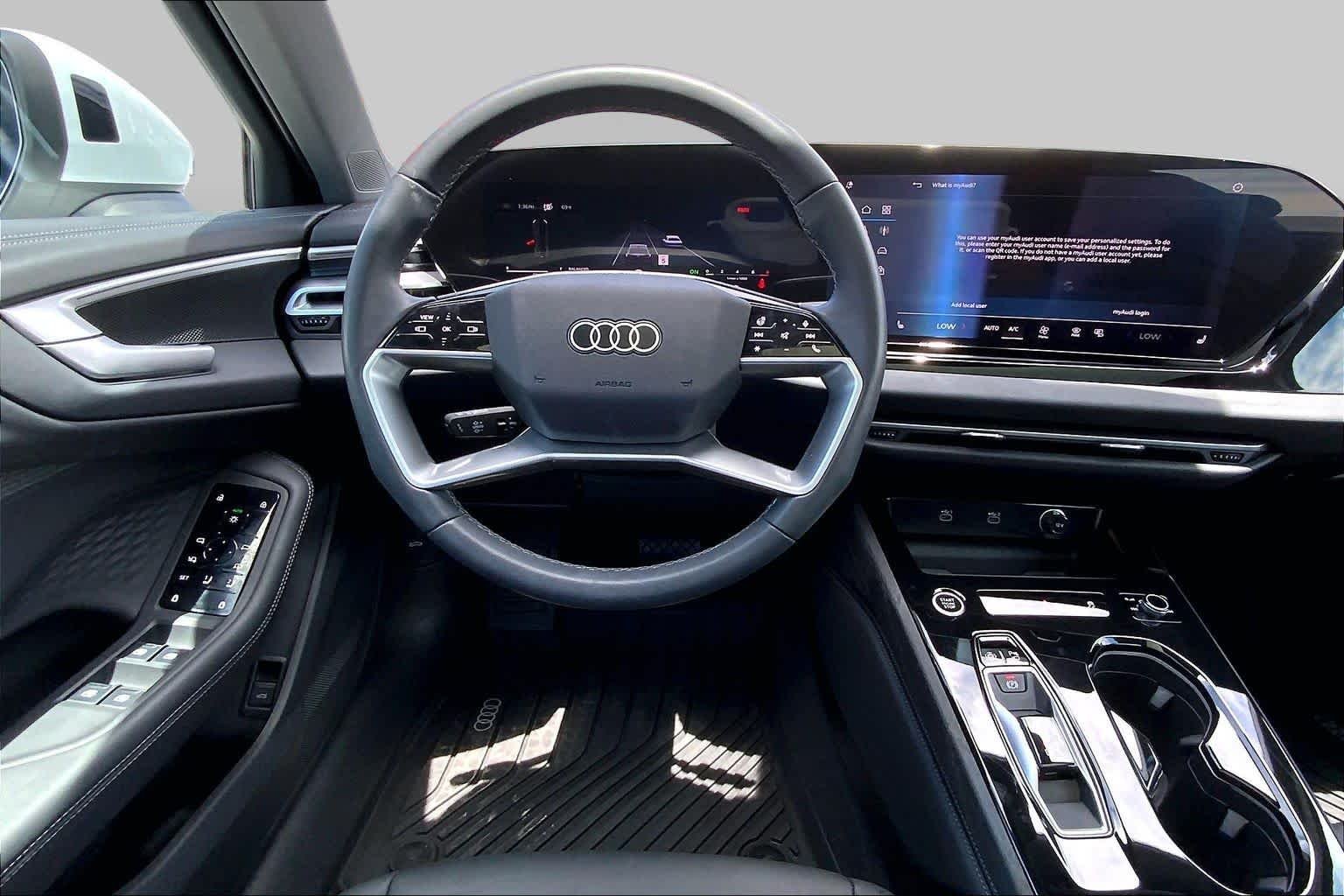 Used 2025 Glacier White Metallic Audi Premium image 6