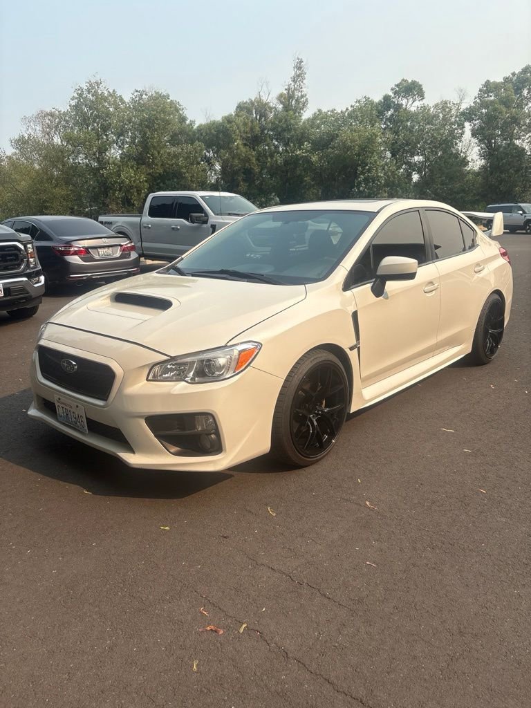 Used 2017 Crystal White Pearl Subaru Premium image 1