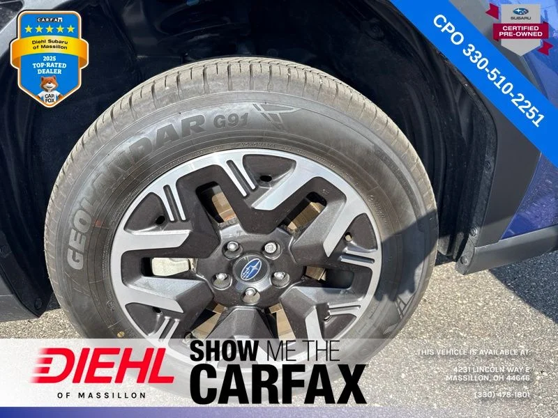 Certified Used 2026 Blue Subaru Premium image 6