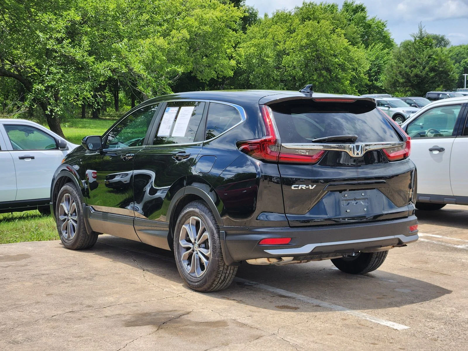 Used 2022 Black Honda EX image 4