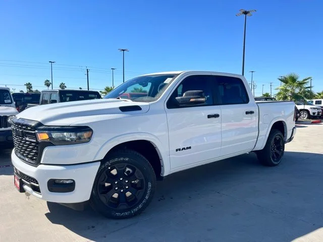 New 2025 Bright White Clear-Coat Exterior Paint RAM Big Horn/Lone Star image 3