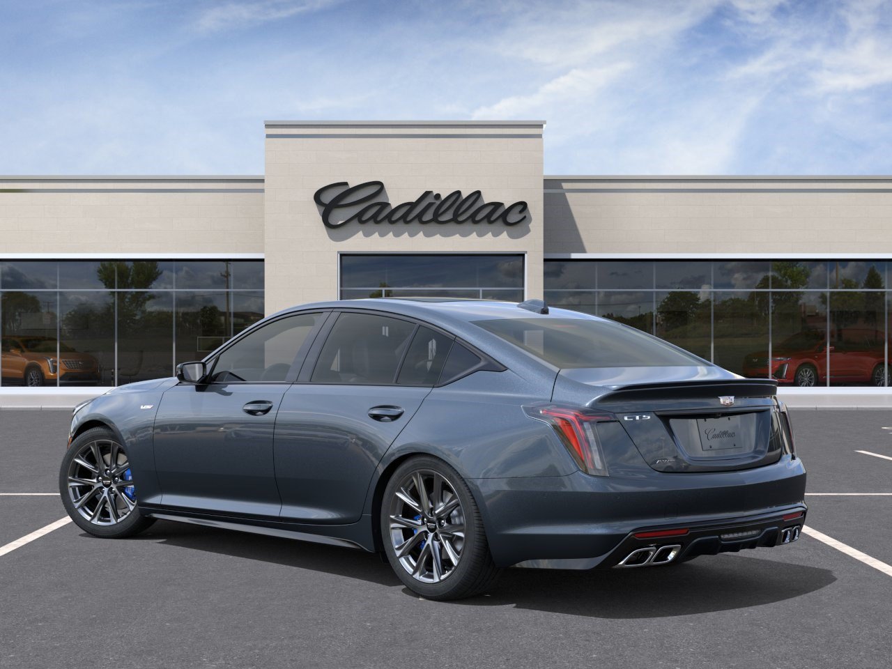 New 2026 Deep Space Metallic Cadillac V-Series image 3