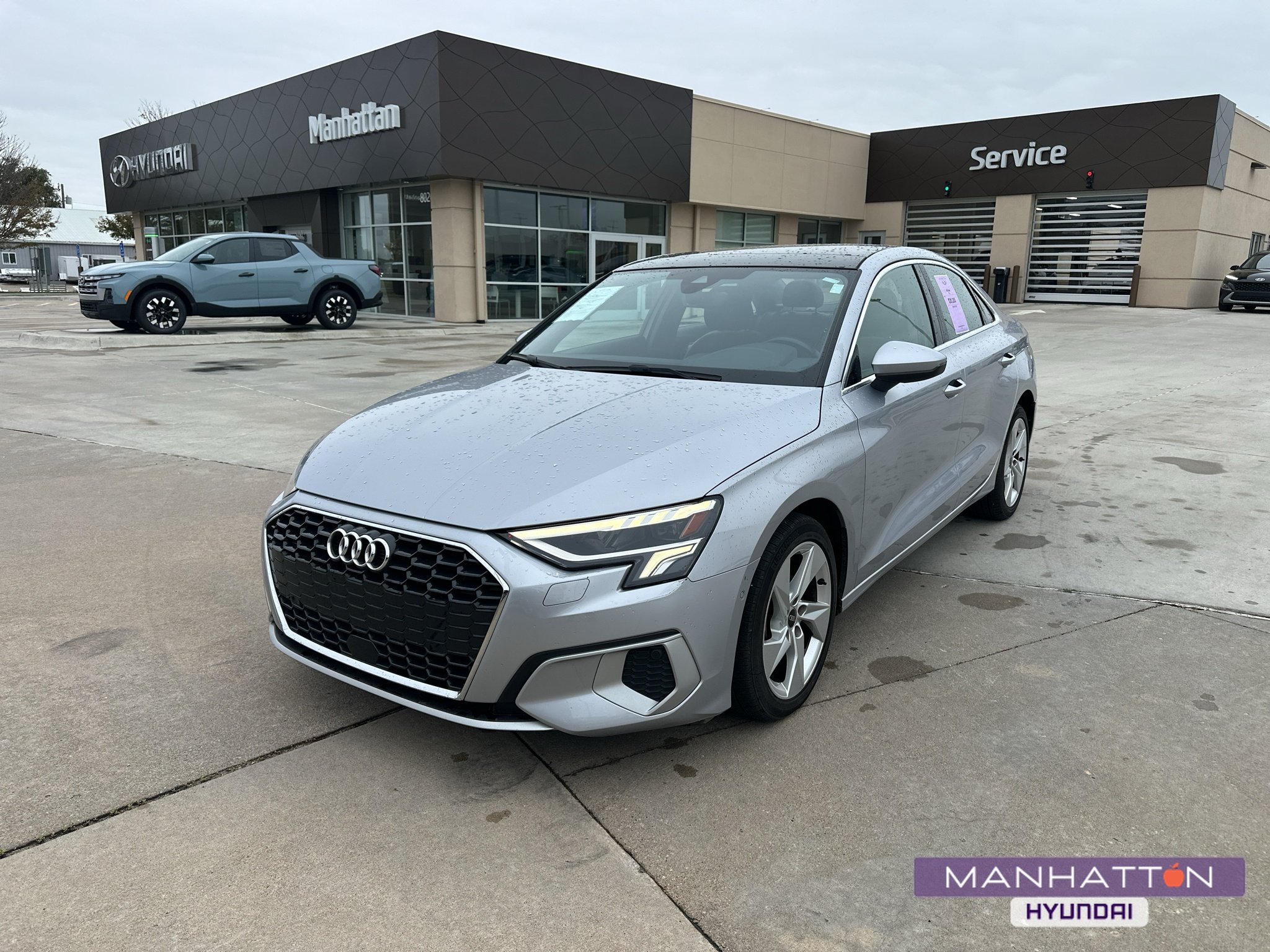 Used 2024 Manhattan Gray Metallic Audi Premium image 1