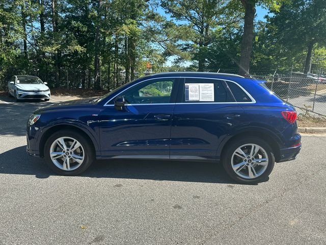 Used 2021 Blue Audi Premium Plus image 8