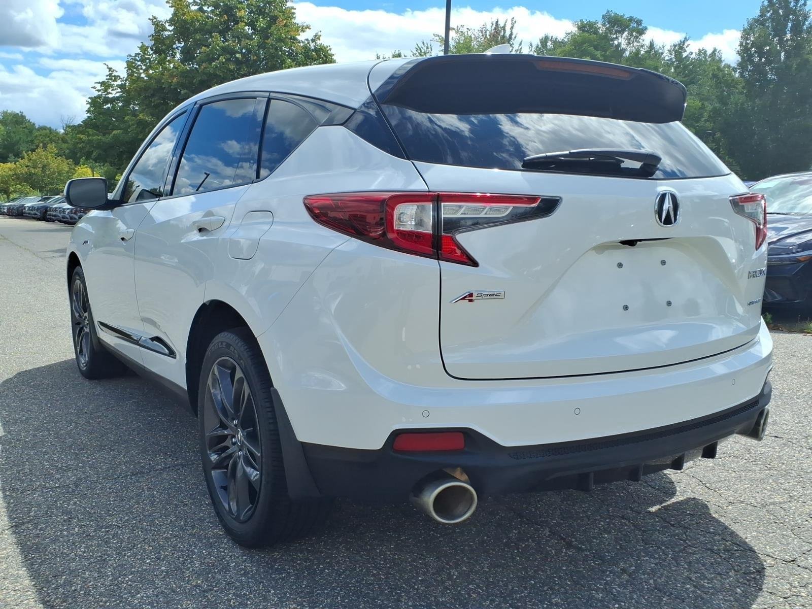 Used 2022 WHITE Acura w/A-Spec Package image 8