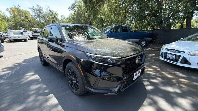 New 2026 Crystal Black Pearl Honda AWD Sport-L Hybrid image 2