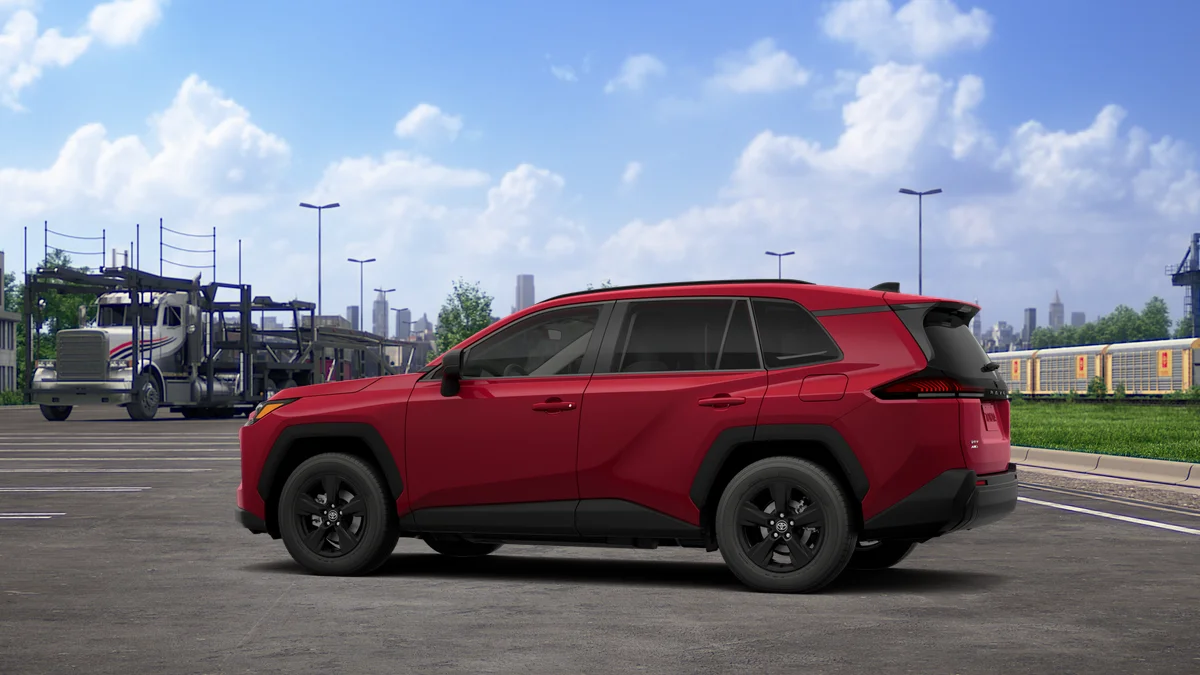 New 2026 Ruby Flare Pearl Toyota LE image 5
