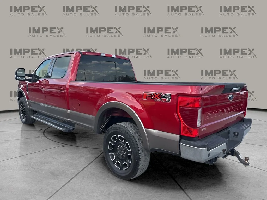 Used 2022 Red Ford Lariat image 3