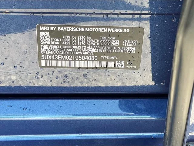 New 2026 ALPINA Blue Metallic BMW ALPINA XB7 image 41