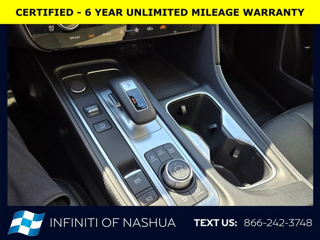 Certified Used 2023 White INFINITI LUXE image 29