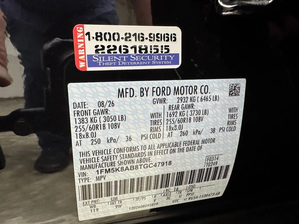New 2026 Black Ford Base image 33