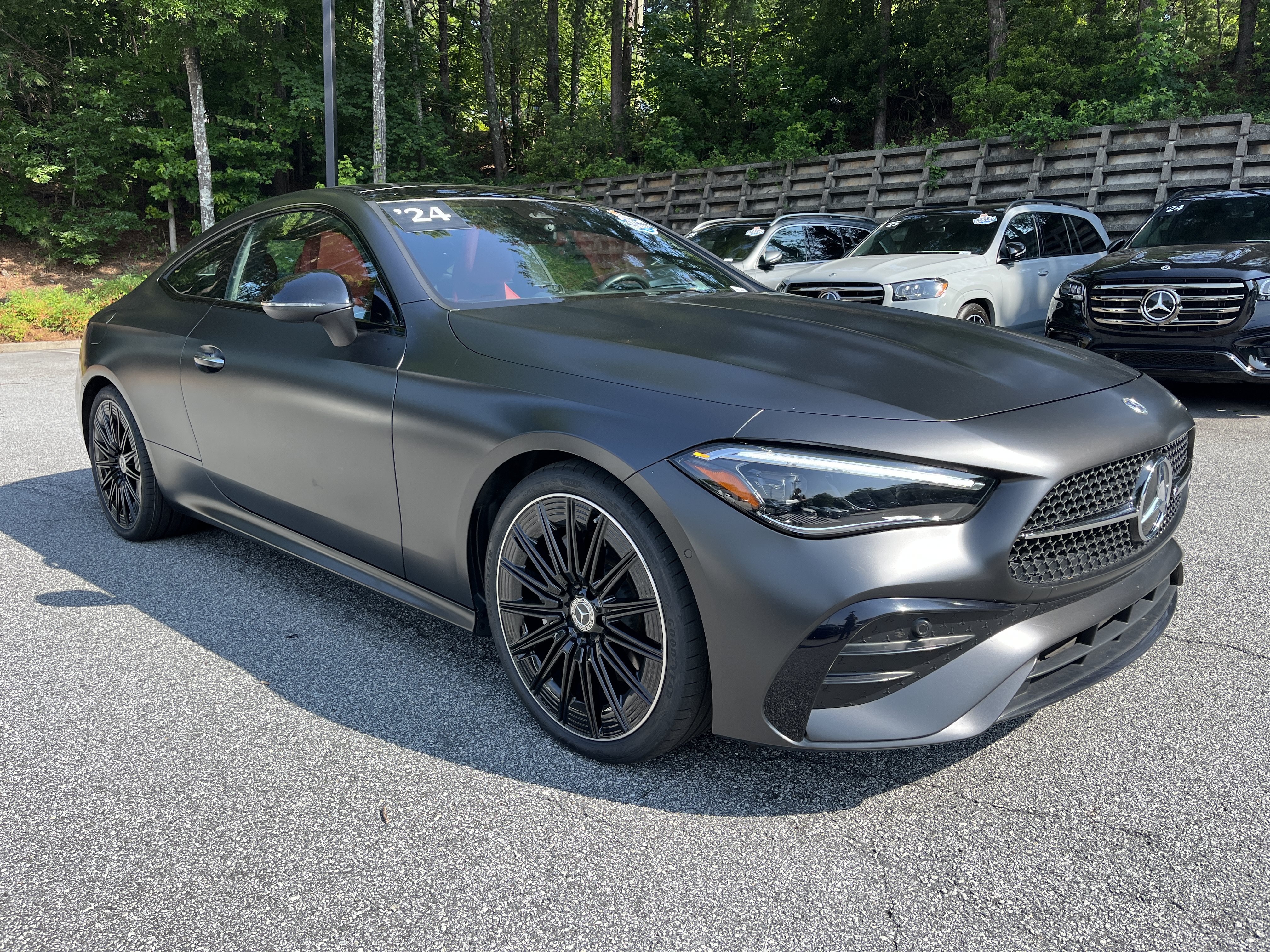 Certified Used 2024 MANUFAKTUR Graphite Grey Magno Mercedes-Benz CLE 300 4MATIC® Coupe image 5