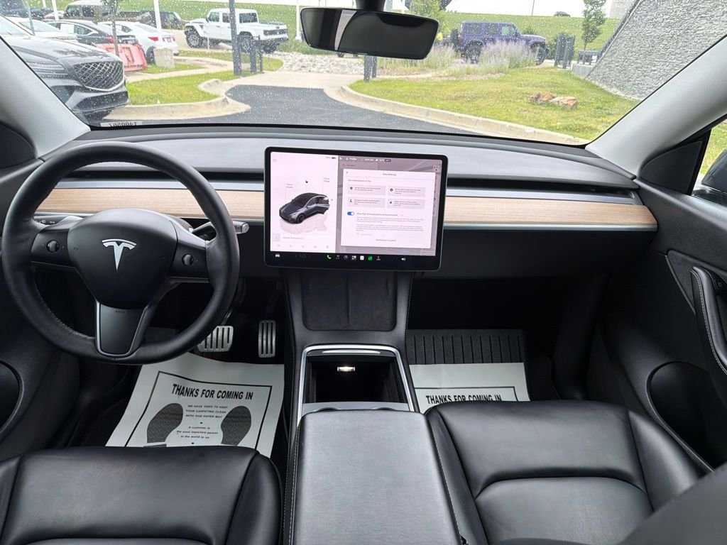 Used 2022 Gray Tesla Performance image 13