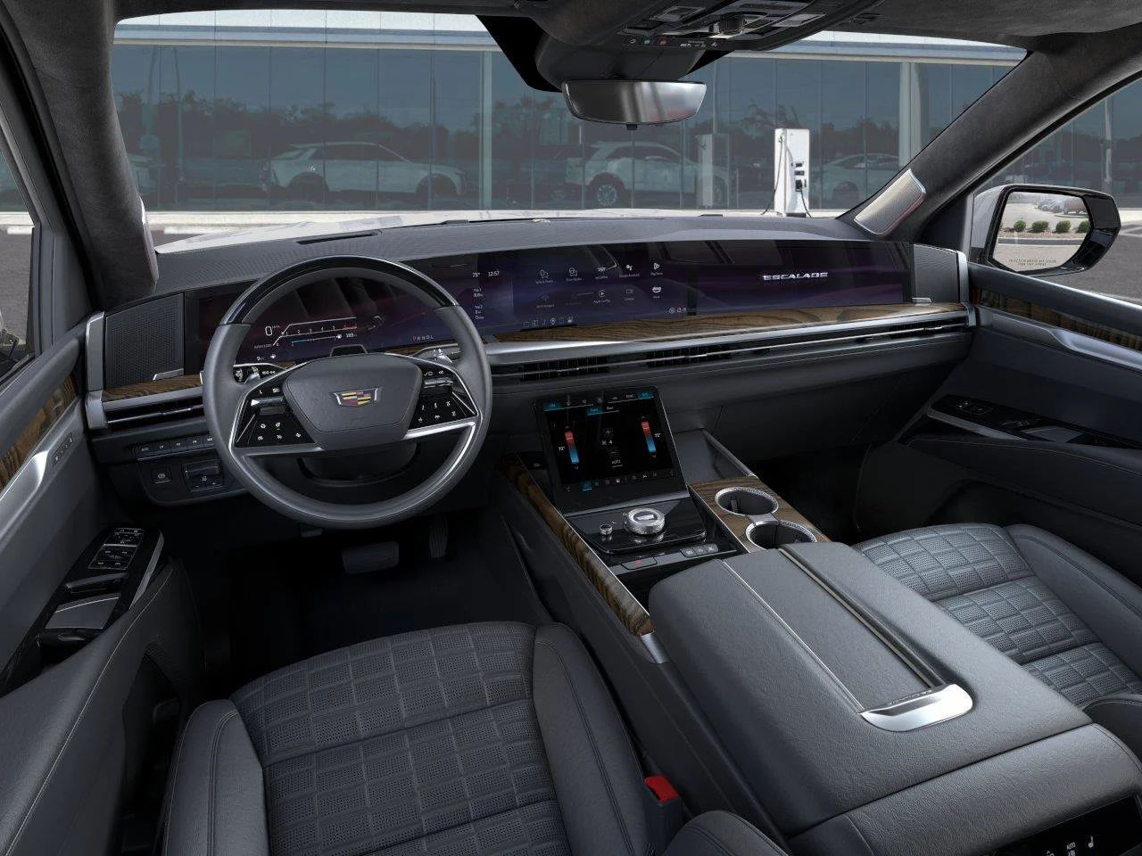 New 2026 Vibrant White Tricoat Cadillac Platinum Sport image 15
