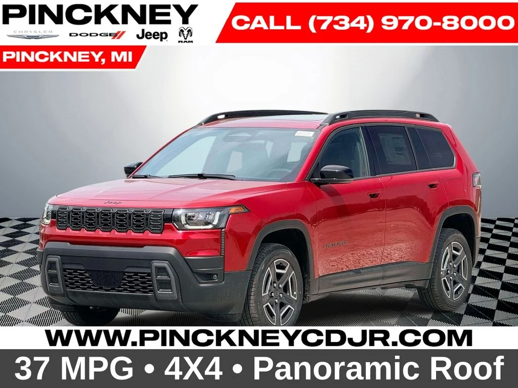 New 2026 Red Jeep Limited image 1