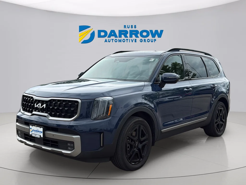 Used 2023 Midnight Lake Blue Kia SX X-Line image 1