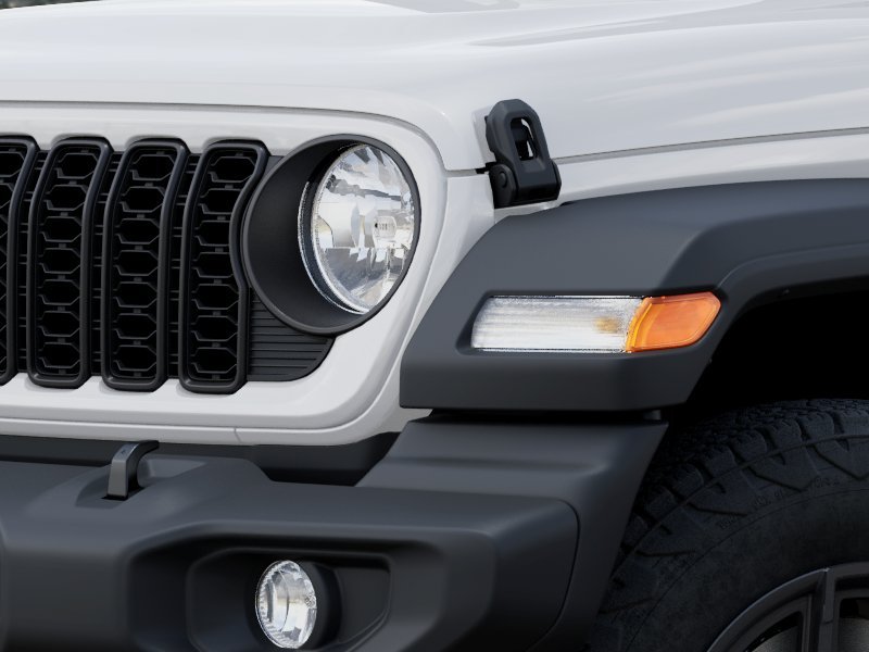 New 2026 Bright White Clear-Coat Exterior Paint Jeep Sport S image 43