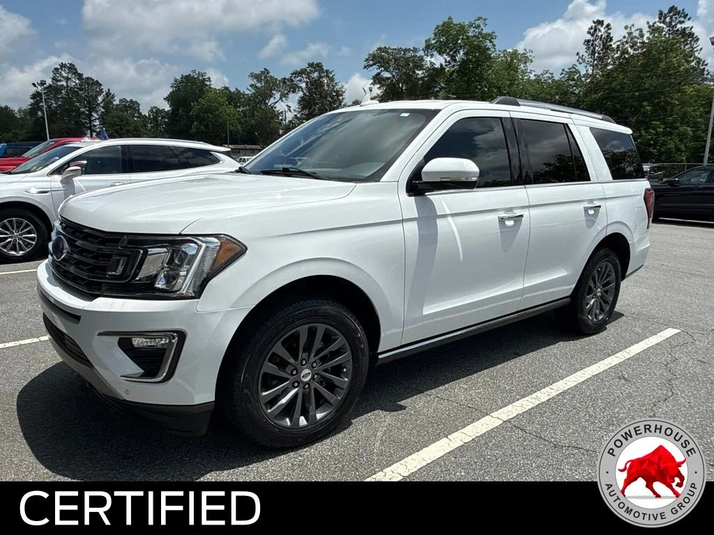 Used 2021 White Ford Limited image 1