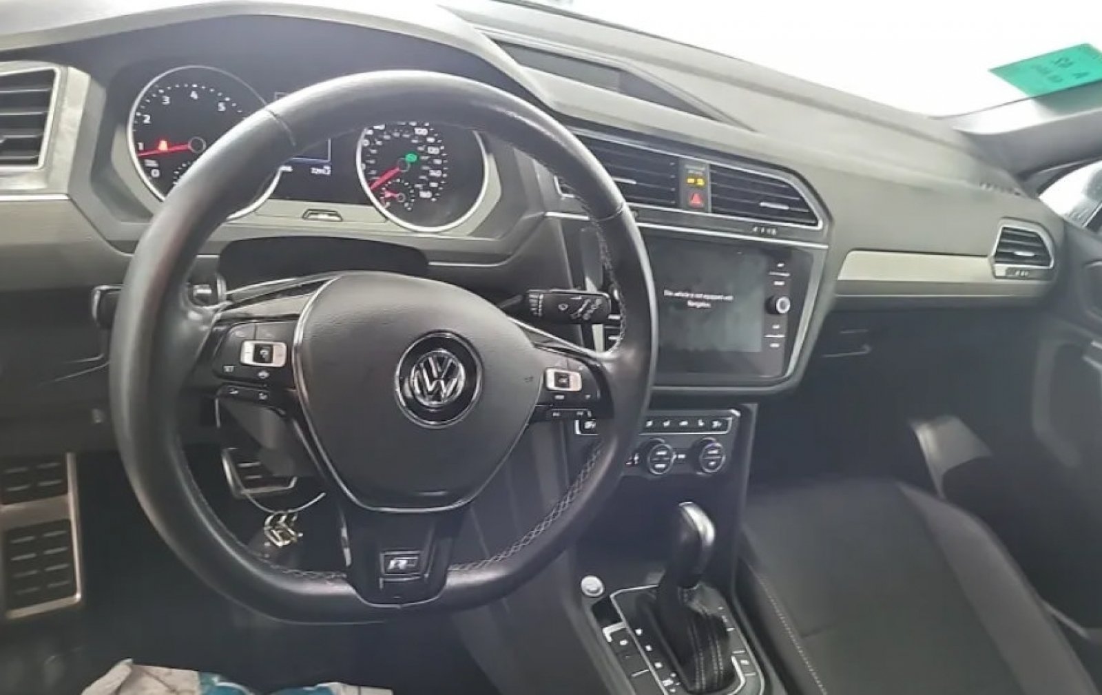 Used 2021 Pure White Volkswagen SE R-Line Black image 6