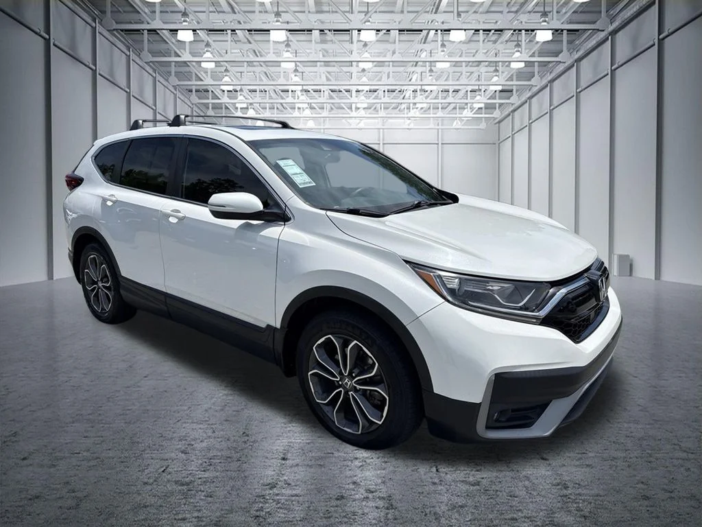 Used 2021 White Honda EX image 7