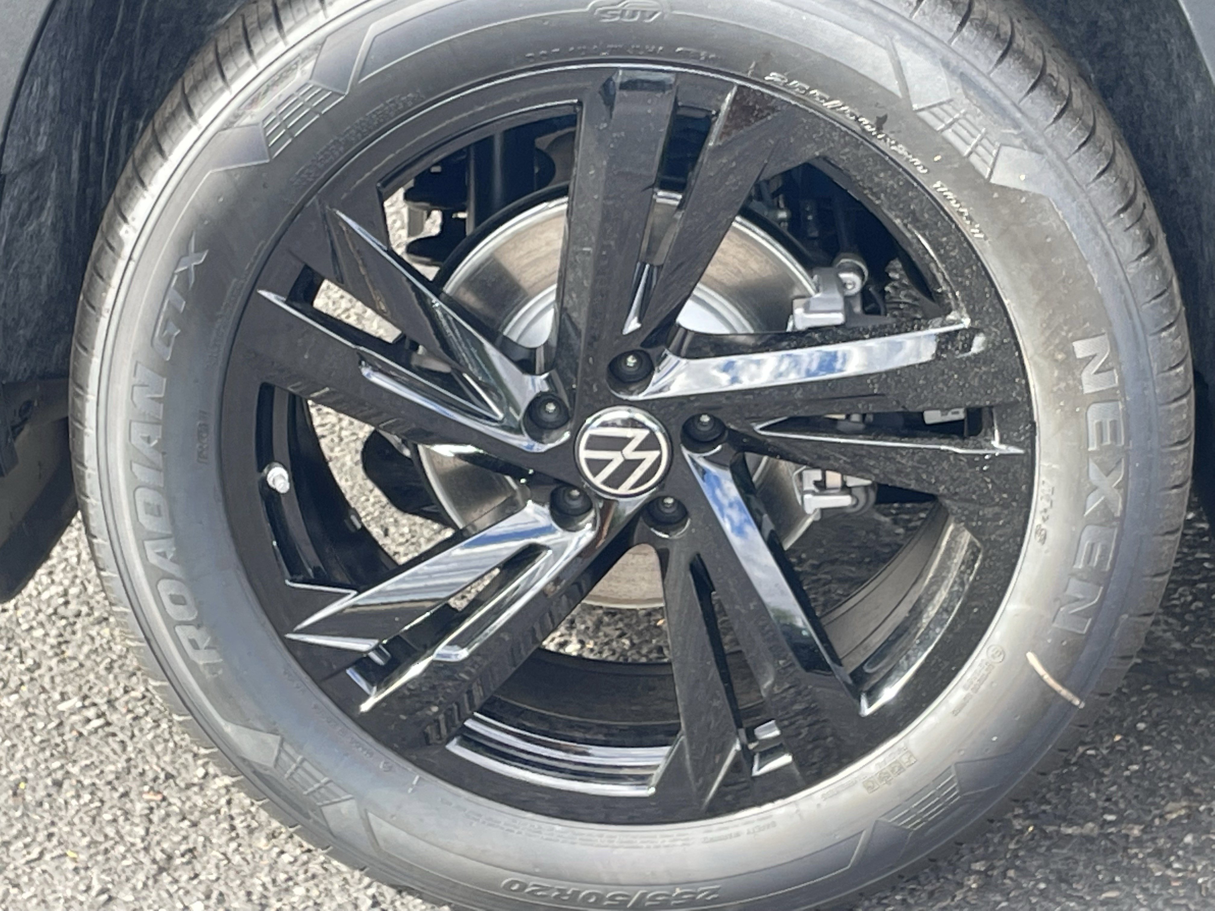 New 2026 Mountain Lake Blue Metallic Volkswagen 2.0T SEL R-Line Black image 5
