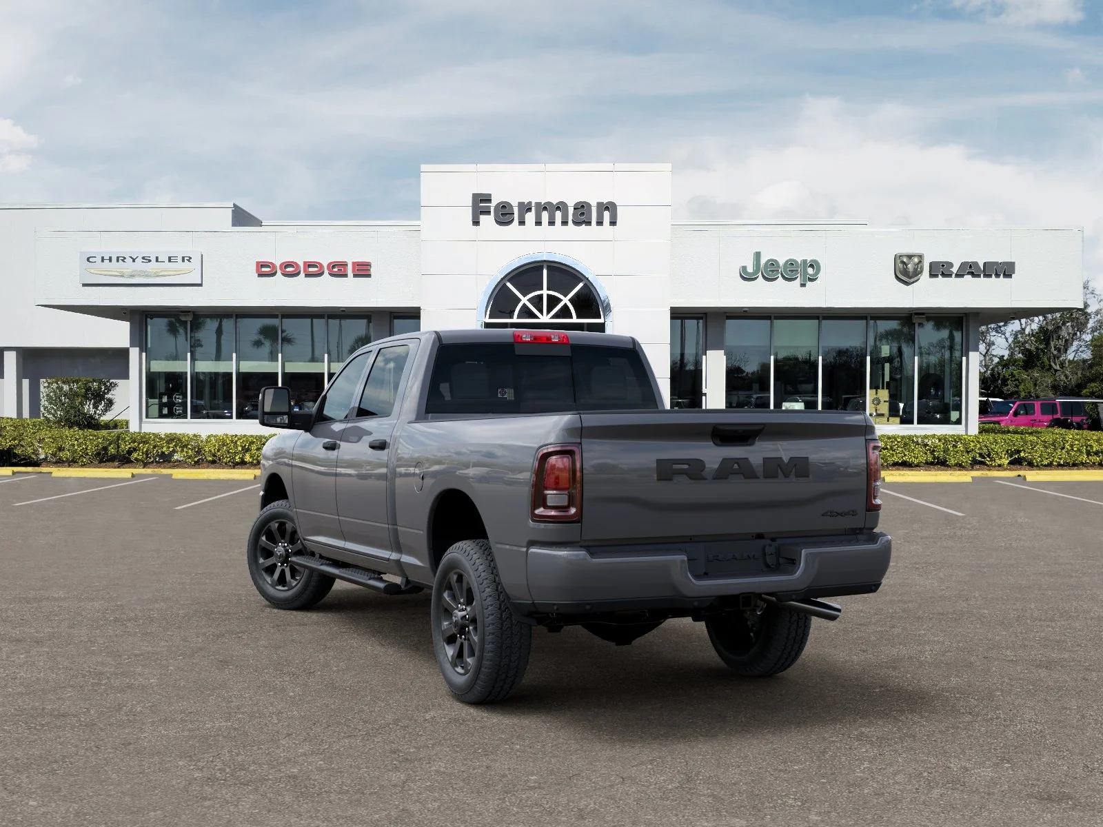 New 2026 Ceramic Gray Clear-Coat Exterior Paint RAM  image 33