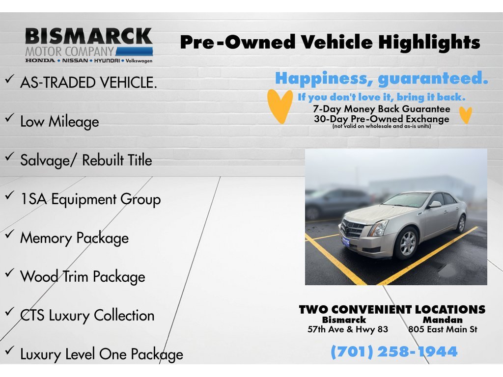 Used 2009 Gold Cadillac Base image 8
