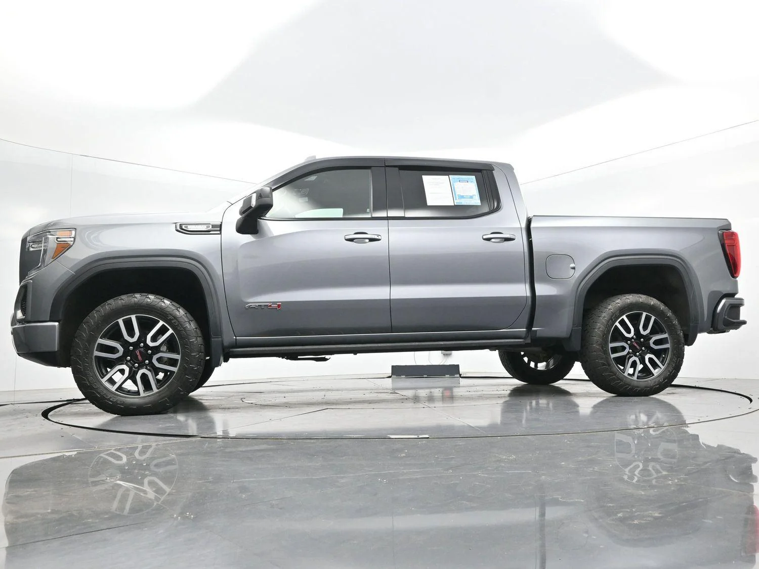 Used 2021 Satin Steel Metallic GMC AT4 image 51