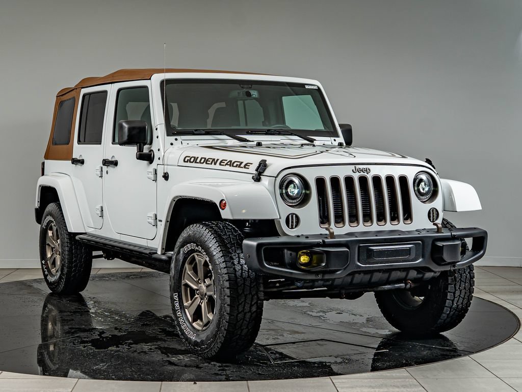 Used 2018 Bright White Clearcoat Jeep Unlimited Sport image 3