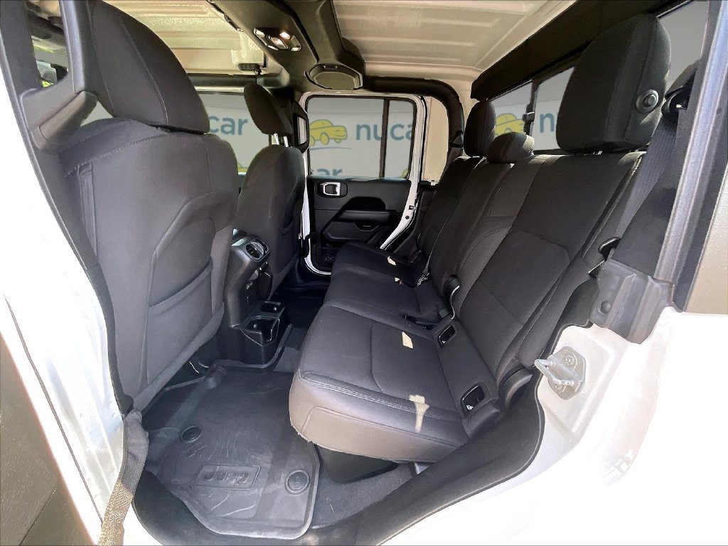 Used 2022 Bright White Clearcoat Jeep Overland image 15