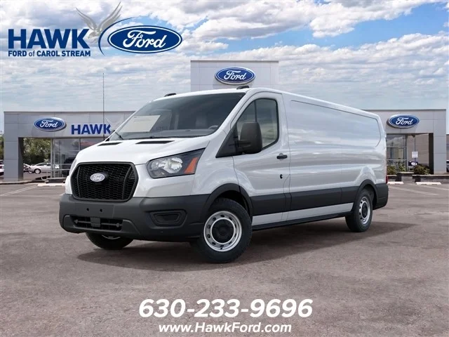 New 2027 Oxford White Ford Cargo Van image 2