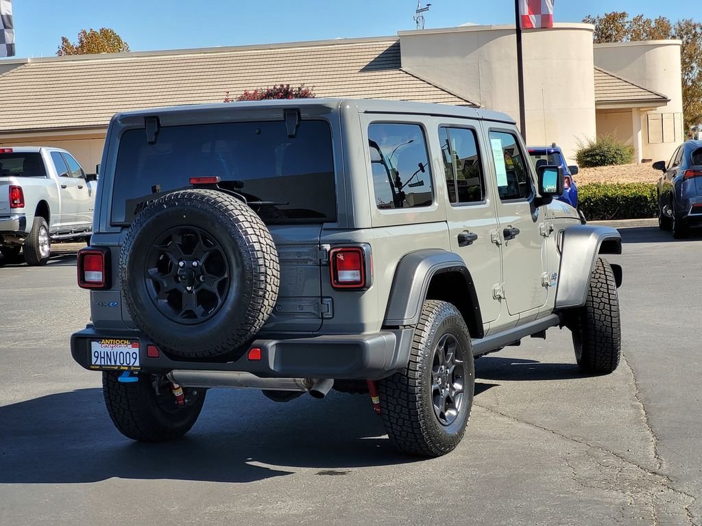 Used 2023 Gray Jeep Willys 4xe image 4