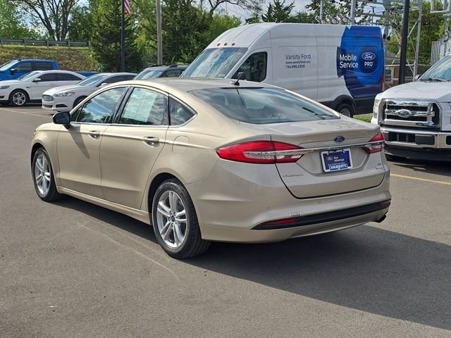 Certified Used 2018 White Gold Metallic Ford SE image 32