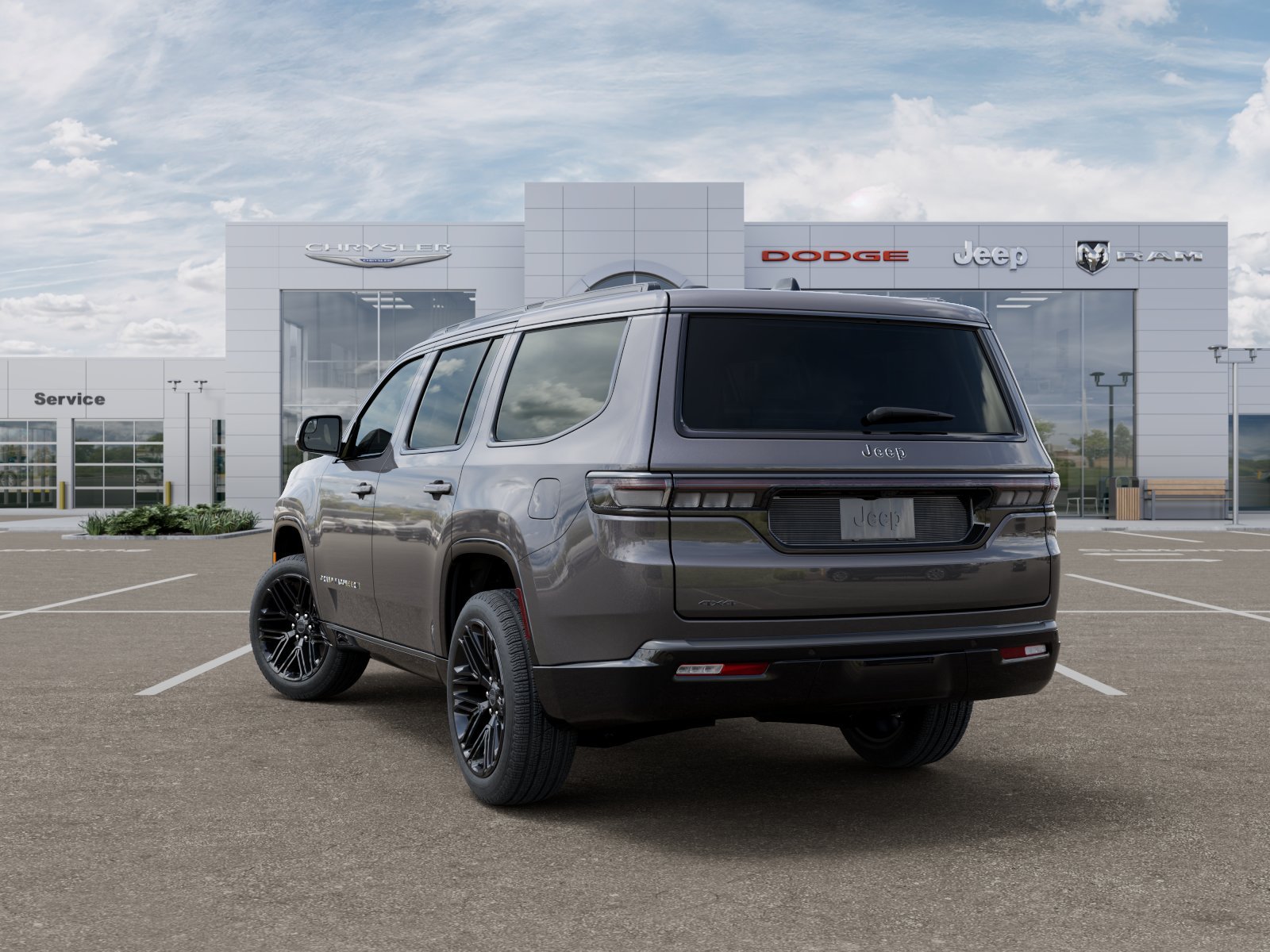 New 2026 Baltic-Gray Metallic Clear-Coat Exterior Paint Jeep Limited Reserve image 29