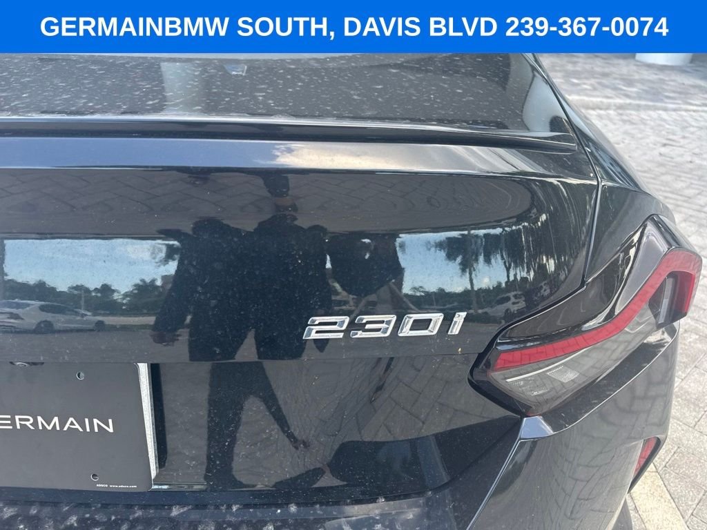 Certified Used 2024 Black Sapphire Metallic BMW 230i image 7