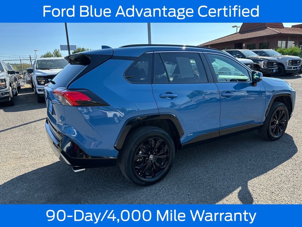 Used 2024 Blue Toyota SE image 8