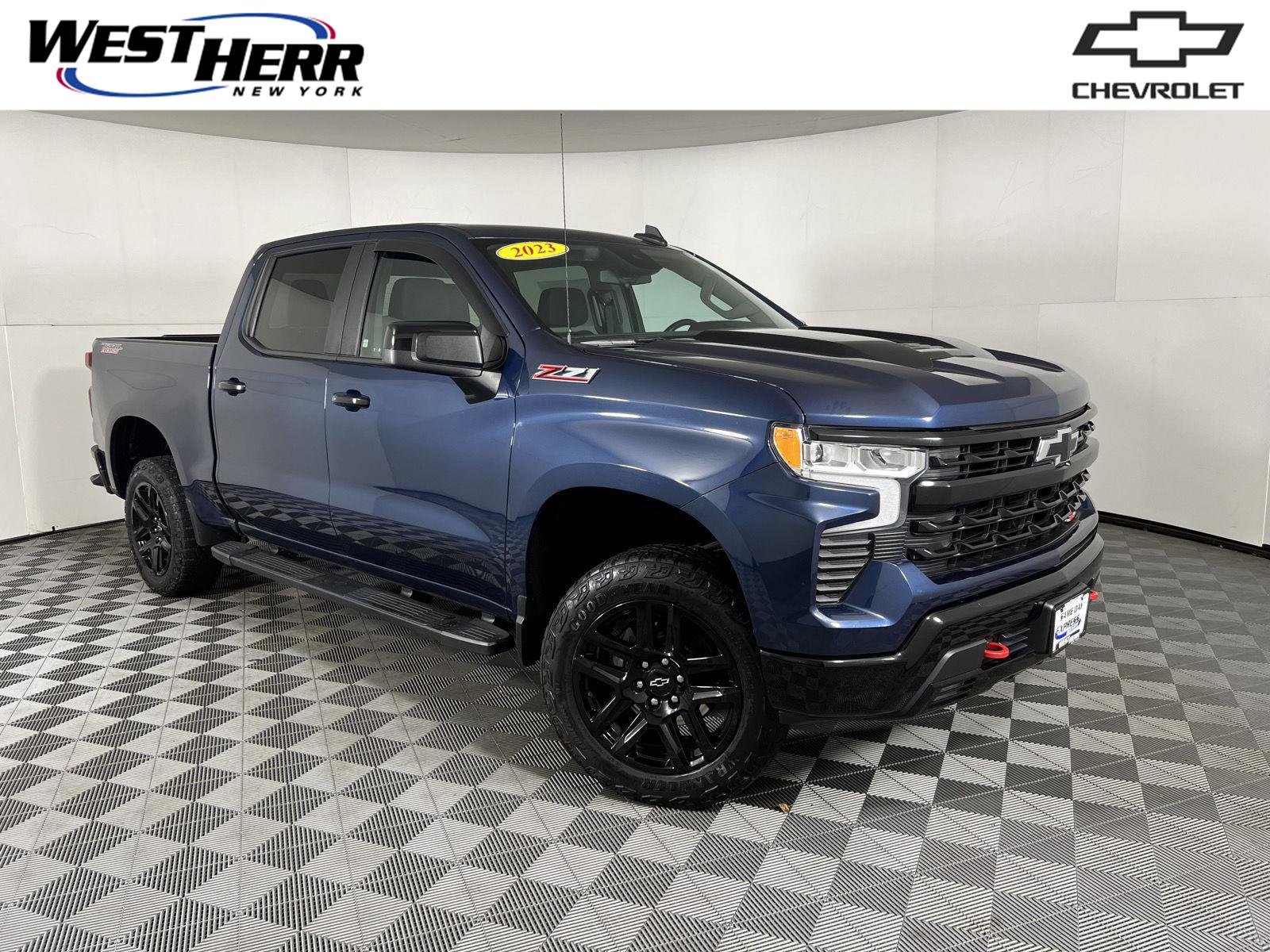 Used 2023 Northsky Blue Metallic Chevrolet LT Trail Boss image 1