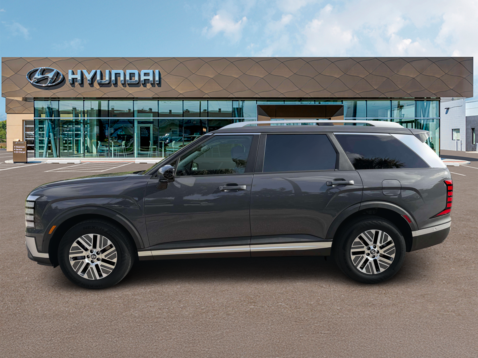 New 2027 Gray Hyundai SEL Premium 7P image 3
