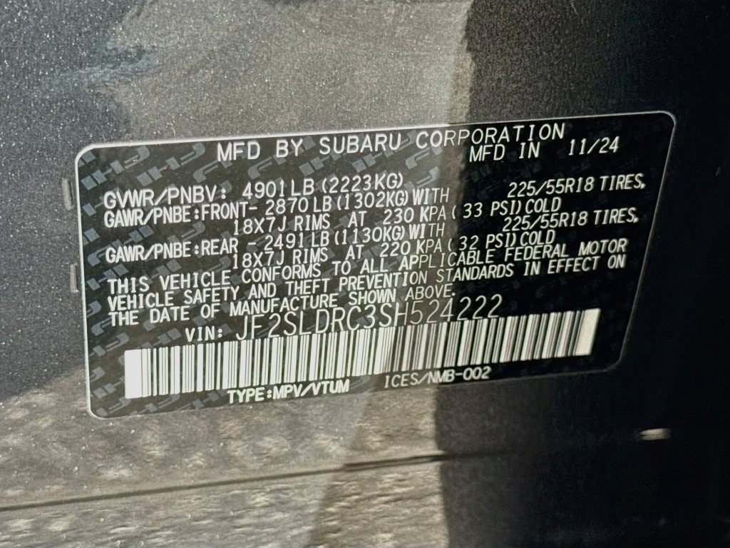 Certified Used 2025 Gray Subaru Limited image 44