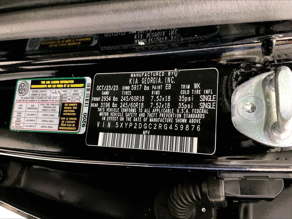 Used 2024 Black Kia LX image 35